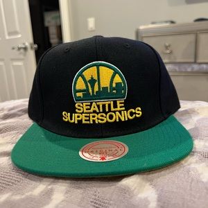 Brand new Seattle Supersonics NBA SnapBack Hat